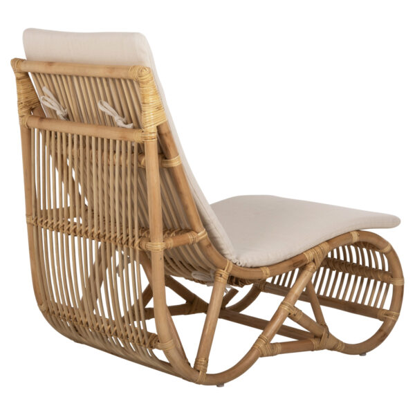 ΠΟΛΥΘΡΟΝΑ CARL HM9646.01 RATTAN ΣΕ ΦΥΣΙΚΟ ΧΡΩΜΑ-ΛΕΥΚΟ ΜΑΞΙΛΑΡΙ 60x94x83-92Υ εκ.