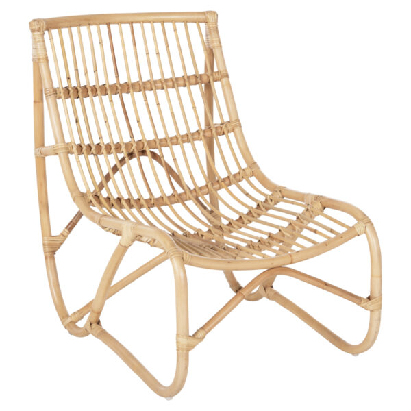 ΠΟΛΥΘΡΟΝΑ GRINN HM9815.01 ΡΑΒΔΟΙ RATTAN ΣΕ ΦΥΣΙΚΟ 56,5x73,5x79,5Υ εκ.