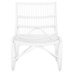 ΠΟΛΥΘΡΟΝΑ GRINN HM9815.03 ΡΑΒΔΟΙ RATTAN ΣΕ ΛΕΥΚΟ 56,5x73,5x79,5Υ εκ.