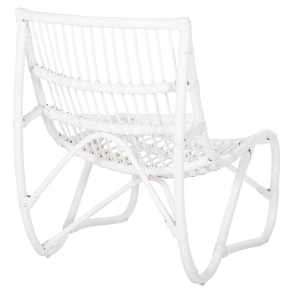 ΠΟΛΥΘΡΟΝΑ GRINN HM9815.03 ΡΑΒΔΟΙ RATTAN ΣΕ ΛΕΥΚΟ 56,5x73,5x79,5Υ εκ.