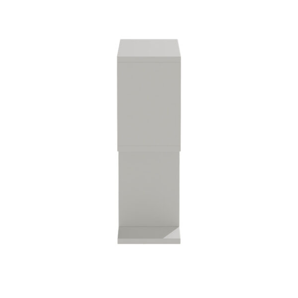 Βοηθητικό τραπέζι Kora  μελαμίνης λευκό 60x20x60εκ