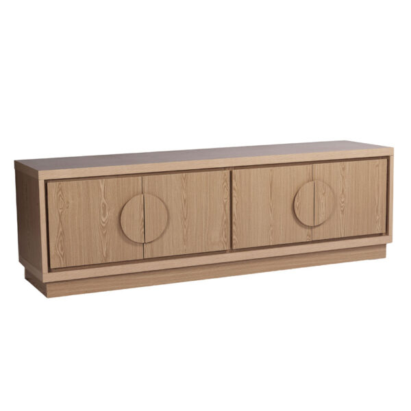 AXIS TV STAND 4ΠΟΡΤΕΣ ΦΥΣΙΚΟ 160x40xH50cm