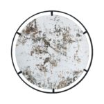 Artekko Irregular Καθρέπτης Αντικέ Τοίχου Μέταλλο/Γυαλί Χρυσό (80x80x1.9)cm