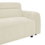 Γωνιακός καναπές Inspired  αναστρέψιμος ύφασμα μπεζ 293x142x80εκ