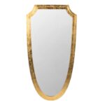 Artekko Mirror Καθρέπτης Τοίχου Μέταλλο Γυαλί Χρυσό (61x2.5x116.8)cm