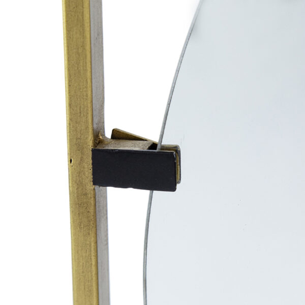 Artekko Irregular Καθρέπτης Τοίχου Μέταλλο/Γυαλί Χρυσό (81x81x2)cm