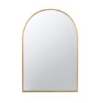 Artekko Celine Καθρέπτης Τοίχου Μέταλλο/Γυαλί Χρυσό (91.5x61x2.5)cm