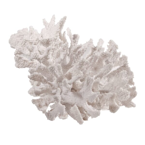 Artekko Coral Διακοσμητικό Κοράλλι Ρητίνη Λευκό (24.1x21.6x17.5)cm