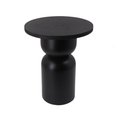 UP   DOWN 40 SIDE TABLE ΜΑΥΡΟ 40x40xH48