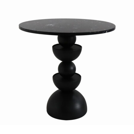 UP   DOWN 50 SIDE TABLE ΜΑΥΡΟ 50x50xH50