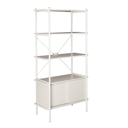 POPULAR ΒΙΒΛΙΟΘΗΚΗ 80x40xH163cm