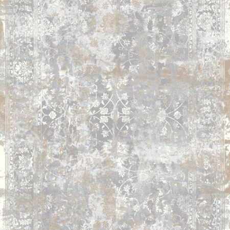 ΧΑΛΙ LUXURIOUS SILK 6789 GREY BEIGE - 200cm x 250cm