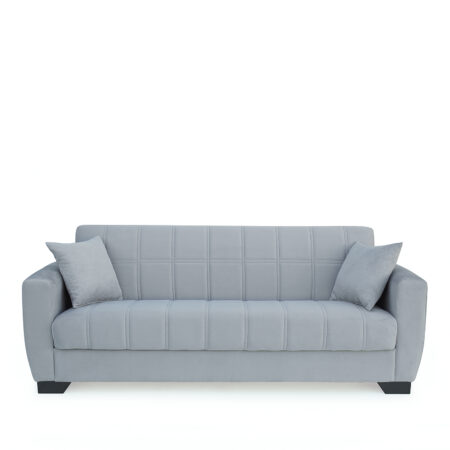 Καναπές Κρεβάτι Τριθέσιος ArteLibre DIEGO 3S Γκρι 210x84x86cm