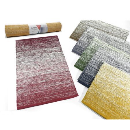 Χαλί Κουζίνας Πολύχρωμο Βαμβάκι 60x240cm Σε 6 Χρώματα