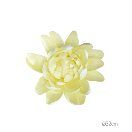 ΚΡΕΜΑΣΤΟ ΑΝΘΟΣ ΝΟΥΦΑΡΟ ΚΙΤΡΙΝΟ ΓΙΓΑΣ - Φ32x18cm 12/ΚΙΒ