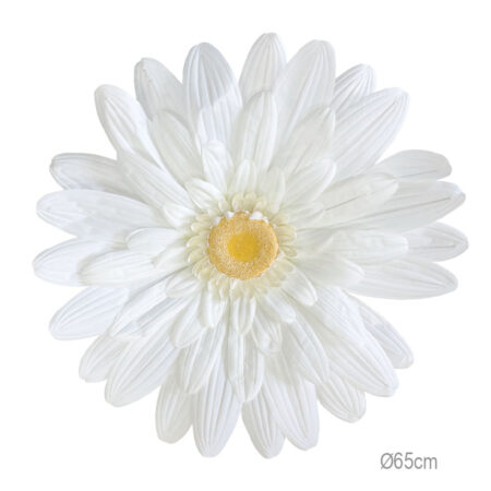 ΚΡΕΜΑΣΤΟ ΑΝΘΟΣ ΜΑΡΓΑΡΙΤΑ ΛΕΥΚΟ ΓΙΓΑΣ - Φ65x18cm 12/ΚΙΒ