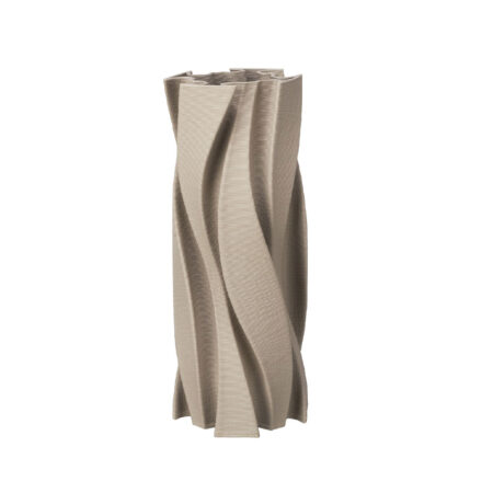 AURENE ΒΑΖΟ 14x14x33.5 ΚΕΡΑΜΙΚΟ ΓΚΡΙ ΑΝΟΙΧΤΟ