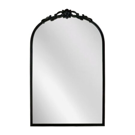 Artekko Dia Μαύρος Μεταλλικός Καθρέπτης Τοίχου (50.5x4x80.5)cm