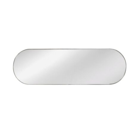 Artekko Dia Ασημί Μεταλλικός Καθρέπτης Τοίχου (50x1.5x160)cm