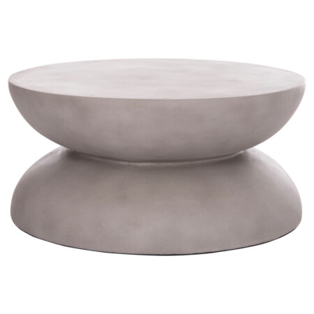 ΤΡΑΠΕΖΙ ΣΑΛΟΝΙΟΥ ANNA HM18158.03 FIBER CEMENT ΣΕ ΓΚΡΙ--Φ92x44.5Υεκ