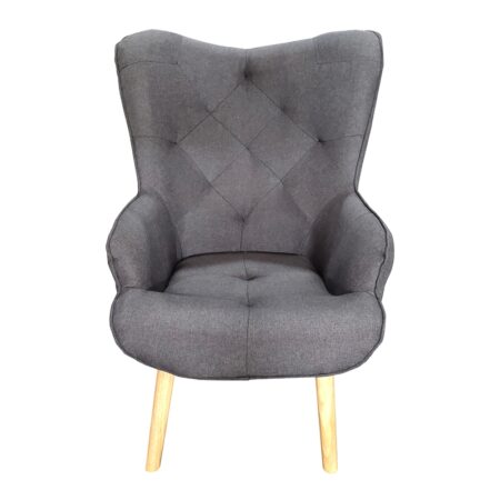 ADRIA ΜΠΕΡΖΕΡΑ DARK GREY ΥΦΑΣΜΑ - ΥΦΑΣΜΑ - DARK GREY