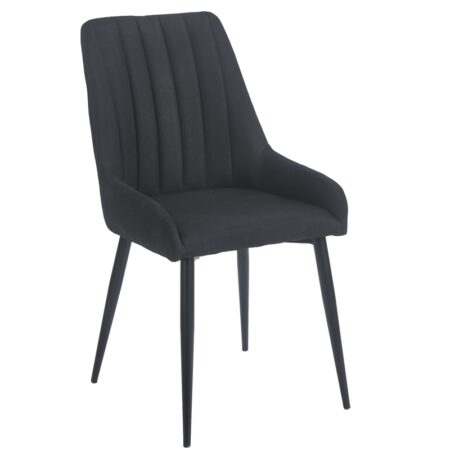 JULIA BLACK ΥΦΑΣΜΑ ΚΑΡΕΚΛΑ ΜΕΤΑΛΛΙΚΗ - ΜΕΤΑΛΛΟ/ΥΦΑΣΜΑ - BLACK