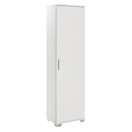 Ντουλάπι-στήλη Chad1 λευκό gloss 45x32x169εκ