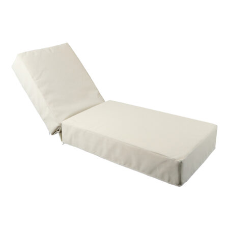 Μαξιλάρι Vertian  textilene σε μπεζ απόχρωση 58x194x20εκ