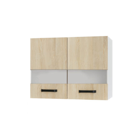 Anita Πάνω Ντουλάπι-Βιτρίνα Σονόμα 80x30x57cm