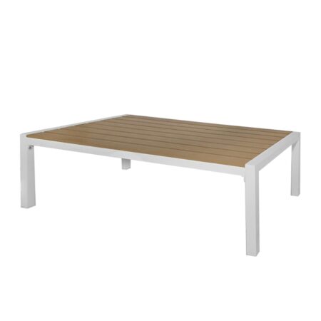 Artekko Alu Ξύλινο Τραπέζι Εξωτερικού Χώρου (170x70x42)cm