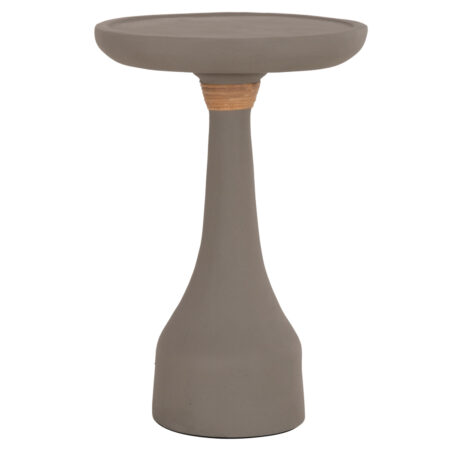 ΒΟΗΘΗΤΙΚΟ ΤΡΑΠΕΖΙ ΓΙΑ ΛΑΜΠΑΤΕΡ TORG HM18170.03 FIBER CEMENT ΓΚΡΙ Φ41x62Υεκ.