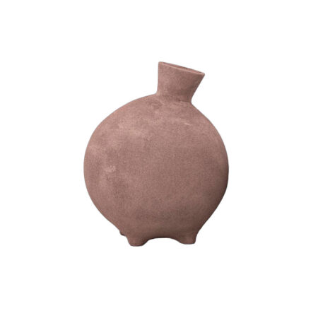 GRECO ΒΑΖΟ 26x26x31 ΑΛΟΥΜΙΝΙΟ TERRACOTTA
