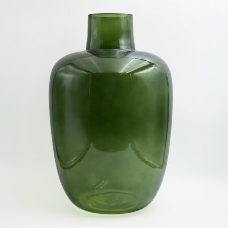 VIDRIO ΒΑΖΟ 25x25x38 ΓΥΑΛΙ ΠΡΑΣΙΝΟ