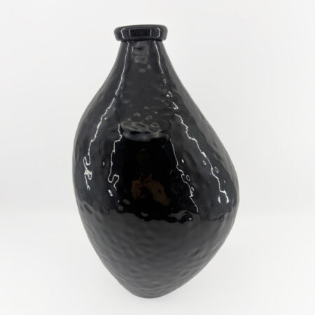 SPICE ΒΑΖΟ 22x22x35.5 ΓΥΑΛΙ ΜΑΥΡΟ