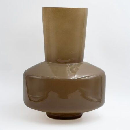 OPAC ΒΑΖΟ 20x20x25 ΓΥΑΛΙ ΚΑΦΕ ΑΝΟΙΧΤΟ