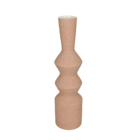 VIRELIA ΒΑΖΟ 15x15x60 ΚΕΡΑΜΙΚΟ TERRACOTTA ΑΝΟΙΧΤΟ