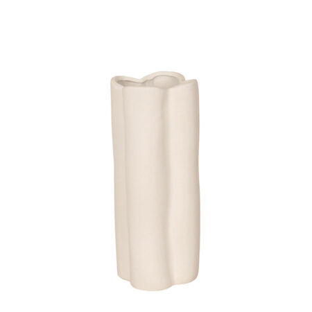 KERA ΒΑΖΟ 12x12x28 ΚΕΡΑΜΙΚΟ ΛΕΥΚΟ