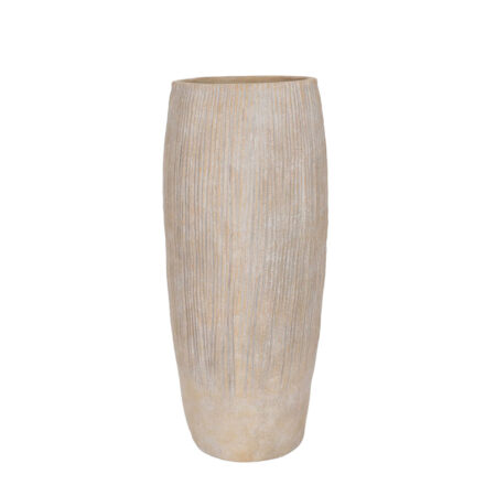 KANSO ΒΑΖΟ 27.7x27.7x37 ΚΕΡΑΜΙΚΟ ΓΚΡΙ