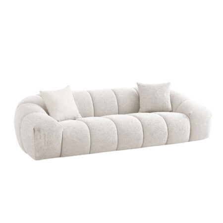 BOSSANOVA ΚΑΝΑΠΕΣ 3ΘΕΣΙΟΣ OFF WHITE 253x112x70cm