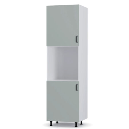 Modest Στήλη Κουζίνας Γκρι 60x57x214cm