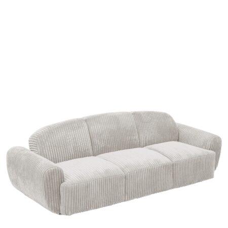 Καναπές Κρεβάτι Τριθέσιος ArteLibre SCULPTA Μπεζ Ύφασμα 234x88x75cm