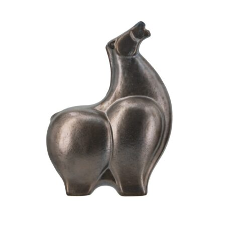 Artekko Candia Μπρονζέ Κεραμικό Διακοσμητικό Άλογο (21x10.5x29)cm