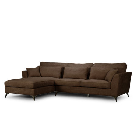 FOREVER ΚΑΝΑΠΕΣ ΓΩΝΙΑ ΑΡΙΣΤΕΡΗ MOCCA ΚΑΦΕ ANTHOLOGY 07 316x185x92cm