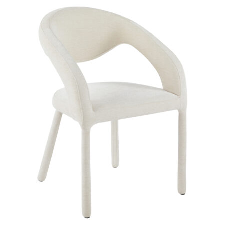 ΠΟΛΥΘΡΟΝΑ ΤΡΑΠΕΖΑΡΙΑΣ OFILIA HM18363.02 ΕΚΡΟΥ ΥΦΑΣΜΑ 58x54