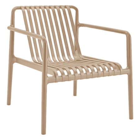 ΠΟΛΥΘΡΟΝΑ LOUNGE ΕΞΩΤ.ΧΩΡΟΥ MALEN HM6626.04 ΚΑΠΟΥΤΣΙΝΟ ΠΟΛΥΠΡΟΠΥΛΕΝΙΟ 66x77x76Υεκ